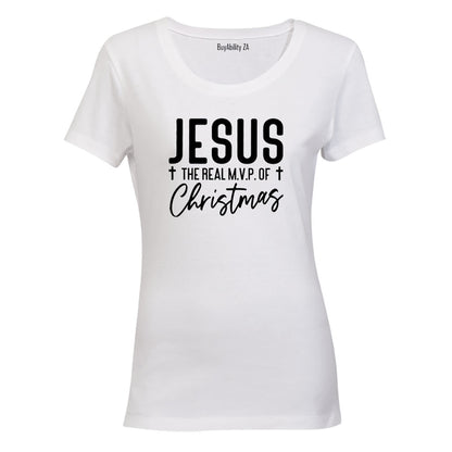 Real MVP of Christmas - Ladies - T-Shirt