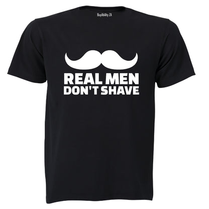 Real Men Don't Shave - Adults - T-Shirt - BuyAbility South Africa
