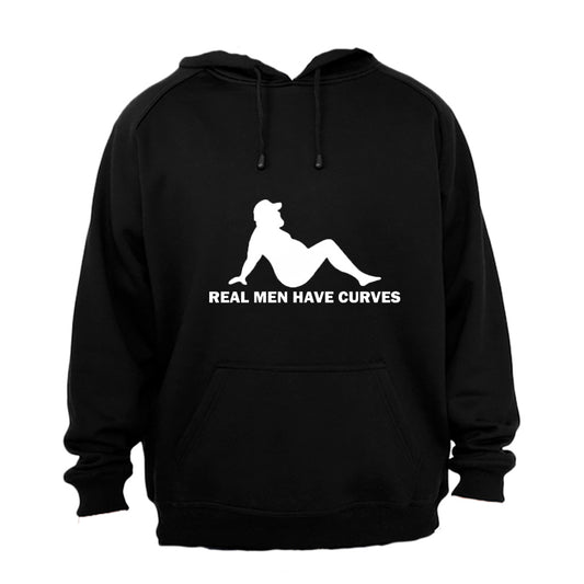 Real Men Have Curves - Dad Bod - Hoodie - BuyAbility South Africa