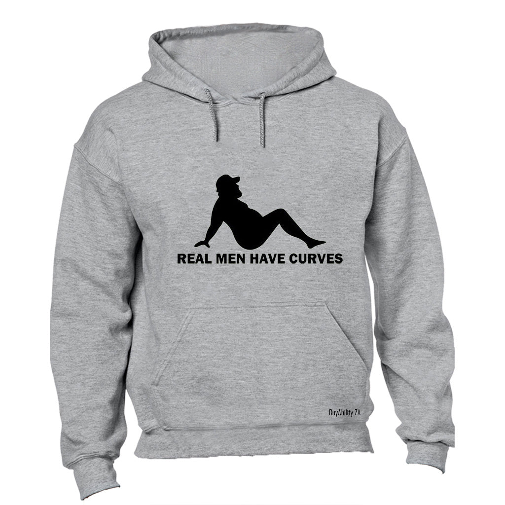 Real Men Have Curves - Dad Bod - Hoodie