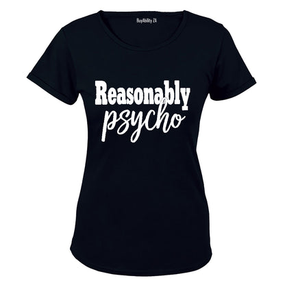 Reasonably Psycho - Ladies - T-Shirt - BuyAbility