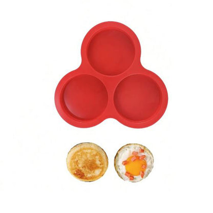 Silicone Egg Tray for Air Fryer - 22cm (Red) - BuyAbility