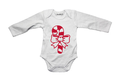 Red Candy Cane! - Baby Grow - BuyAbility