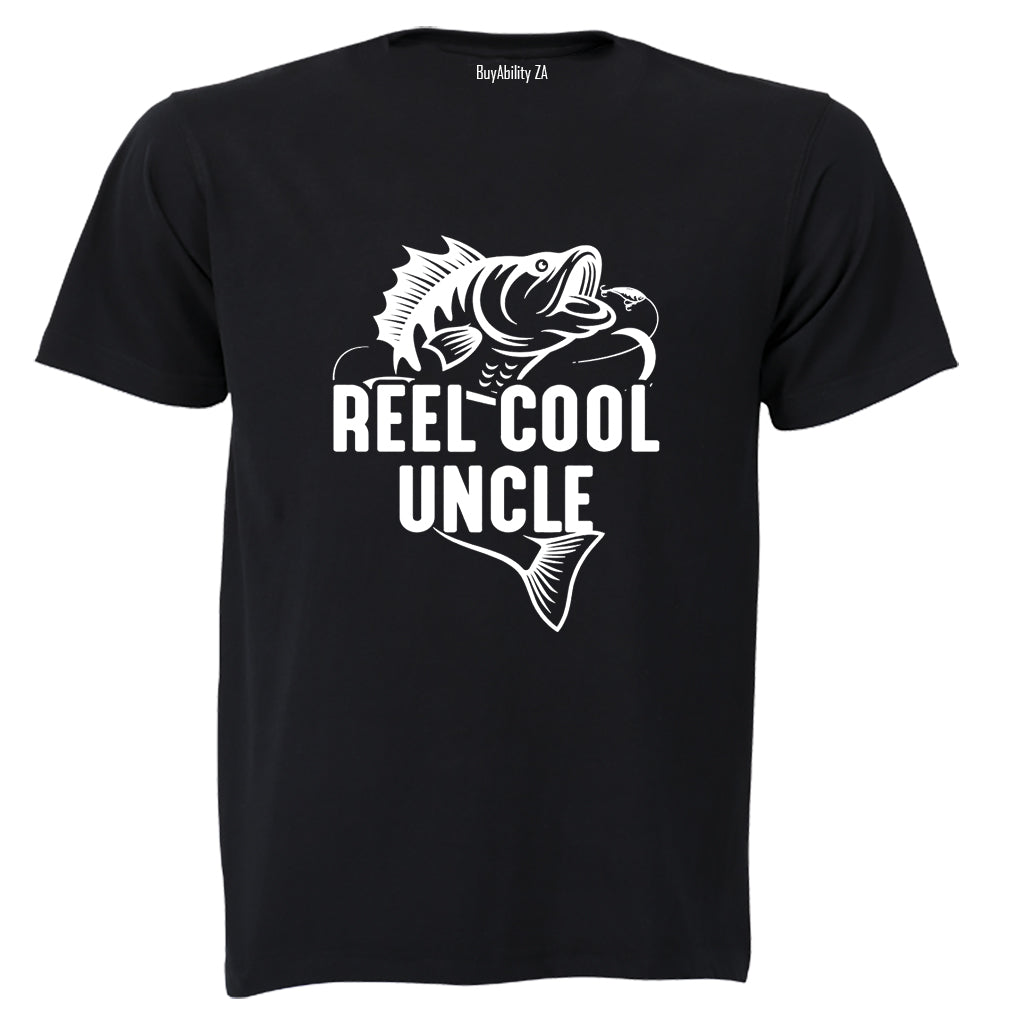 Reel Cool Uncle - Fishing - Adults - T-Shirt - BuyAbility South Africa