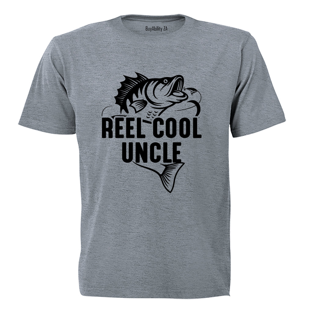 Reel Cool Uncle - Fishing - Adults - T-Shirt - BuyAbility South Africa