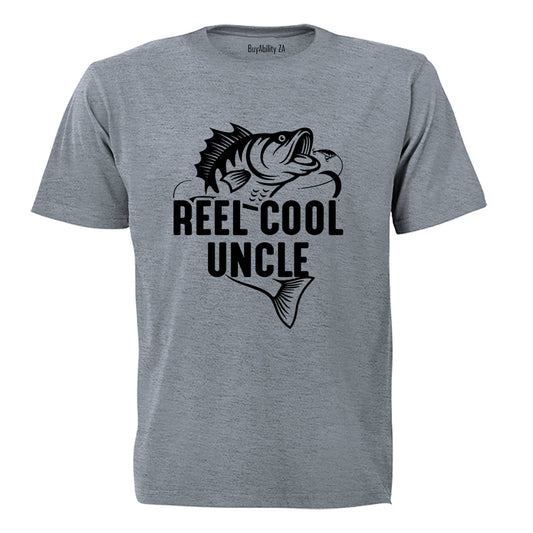 Reel Cool Uncle - Fishing - Adults - T-Shirt - BuyAbility South Africa