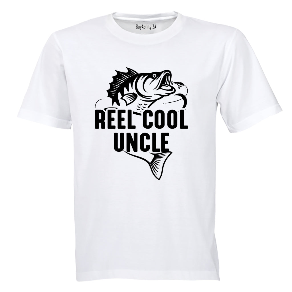 Reel Cool Uncle - Fishing - Adults - T-Shirt - BuyAbility South Africa