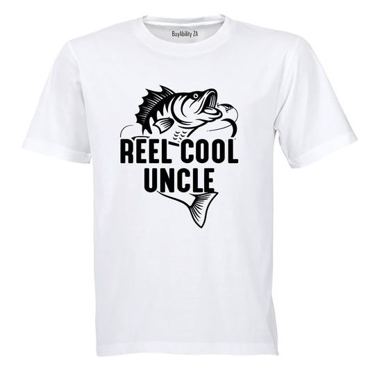 Reel Cool Uncle - Fishing - Adults - T-Shirt - BuyAbility South Africa