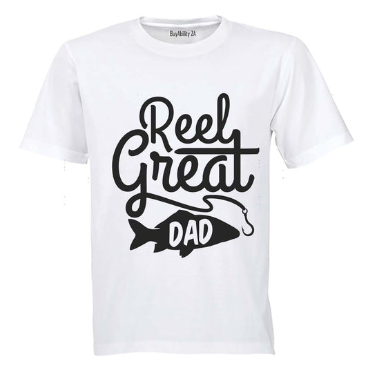 Reel Great Dad - Adults - T-Shirt