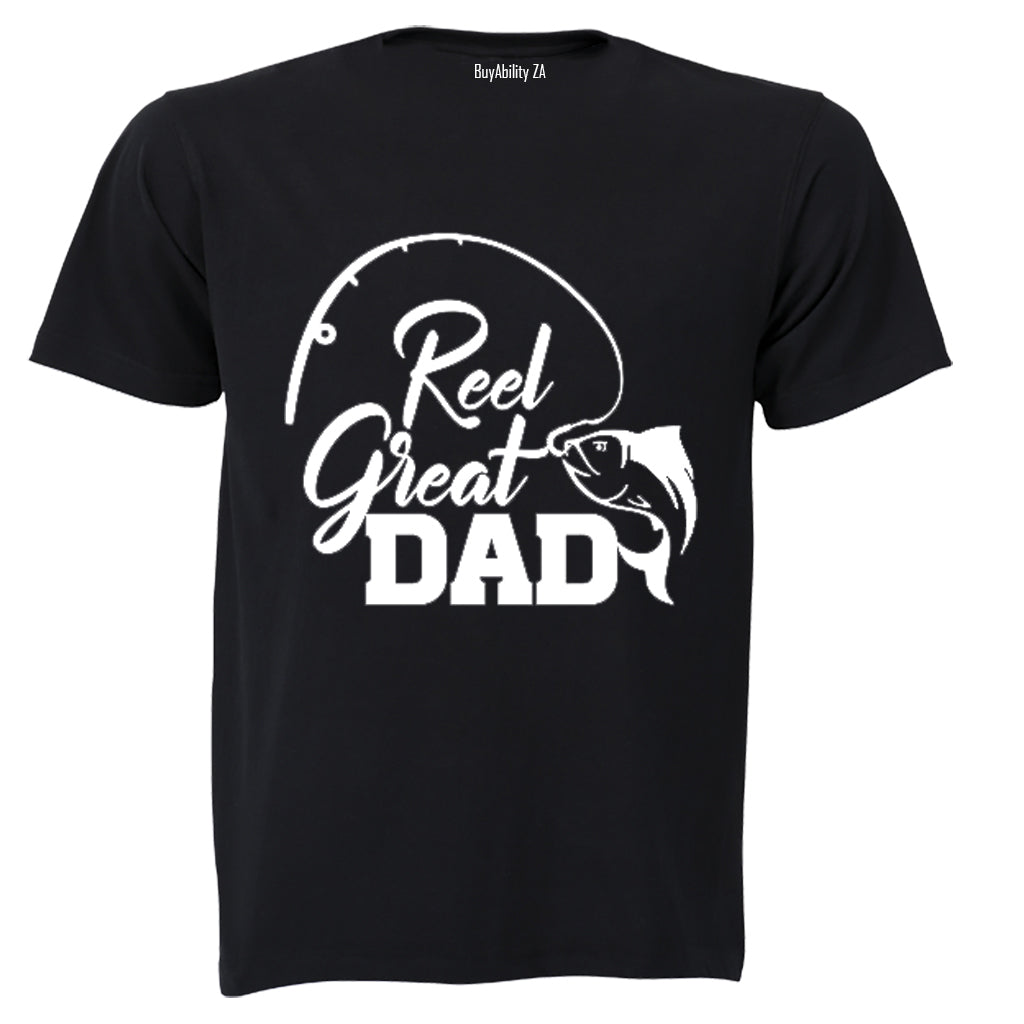 Reel Great Dad - Adults - T-Shirt