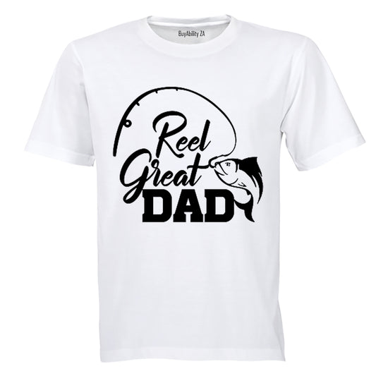 Reel Great Dad - Adults - T-Shirt