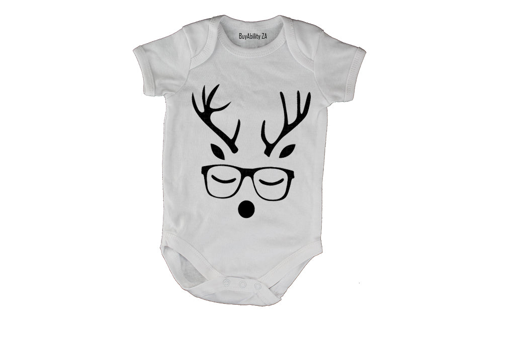 Christmas Mr Reindeer - Baby Grow