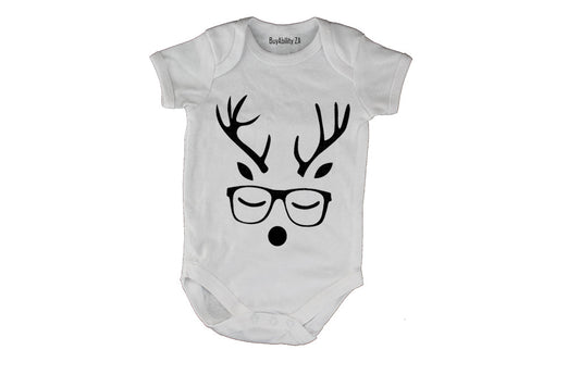 Christmas Mr Reindeer - Baby Grow