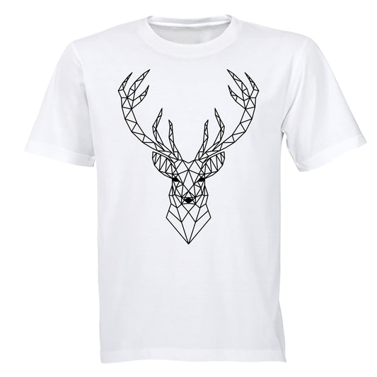 Reindeer Stencil - Christmas - Adults - T-Shirt - BuyAbility South Africa