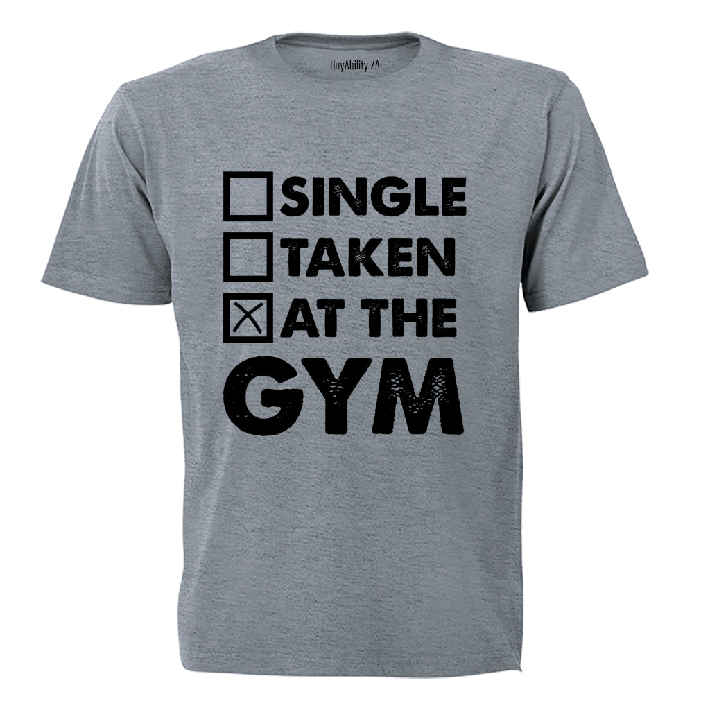 Relationship Status Gym - Adults - T-Shirt - BuyAbility South Africa