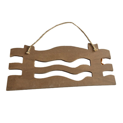 Relax - Wooden Nautical Coat Hook Wall Display