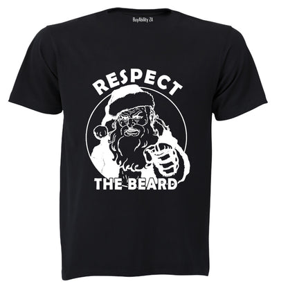 Respect The Beard - Christmas - Adults - T-Shirt