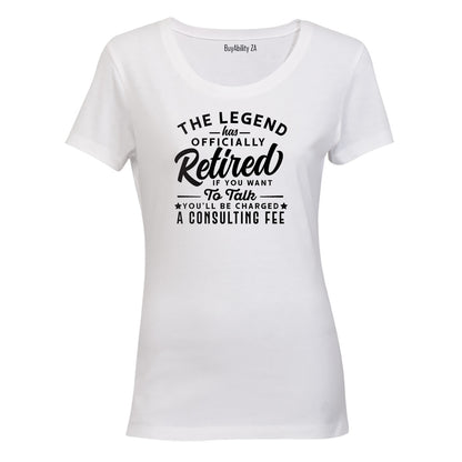 Retired - Consulting Fee - Ladies - T-Shirt - BuyAbility South Africa