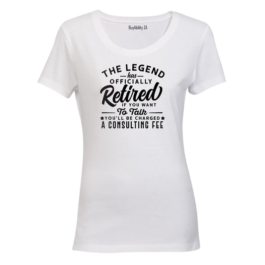 Retired - Consulting Fee - Ladies - T-Shirt - BuyAbility South Africa