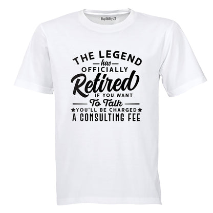 Retired - Consulting Fee - Adults - T-Shirt - BuyAbility South Africa