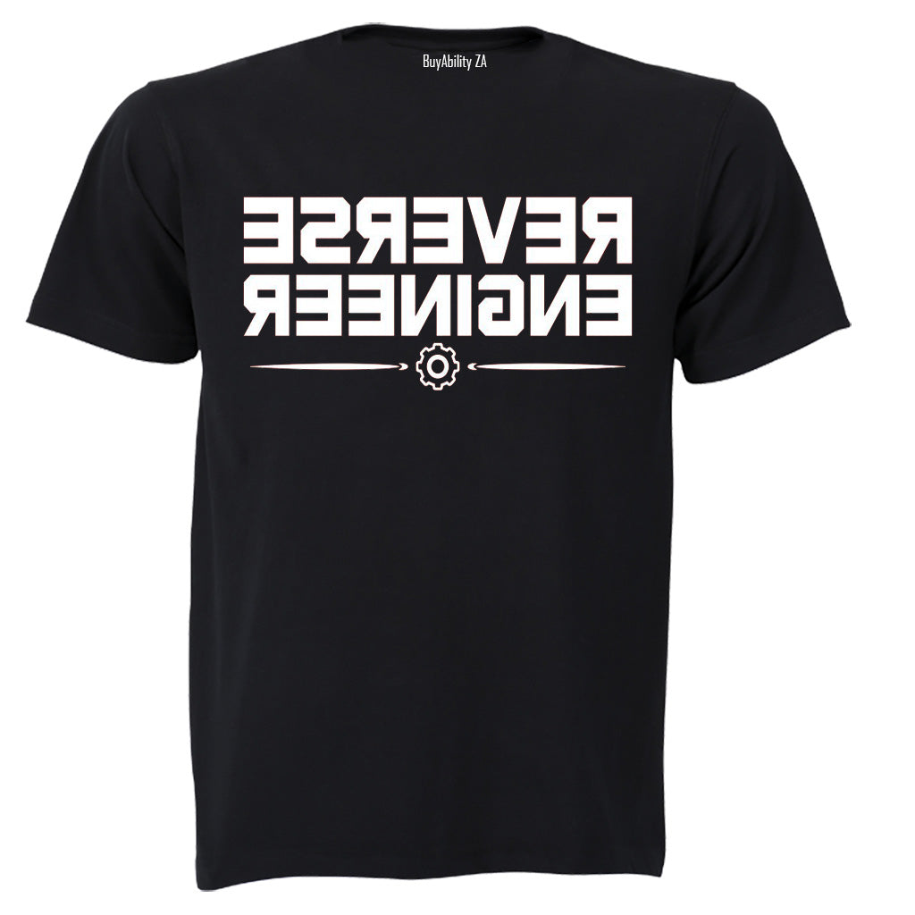 Reverse Engineer - Adults - T-Shirt - BuyAbility