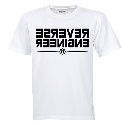 Reverse Engineer - Adults - T-Shirt - BuyAbility