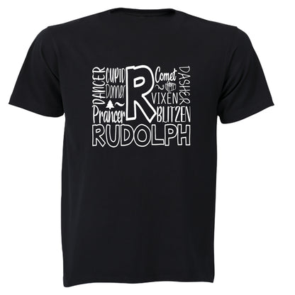 R for Reindeer - Christmas - Kids T-Shirt - BuyAbility South Africa