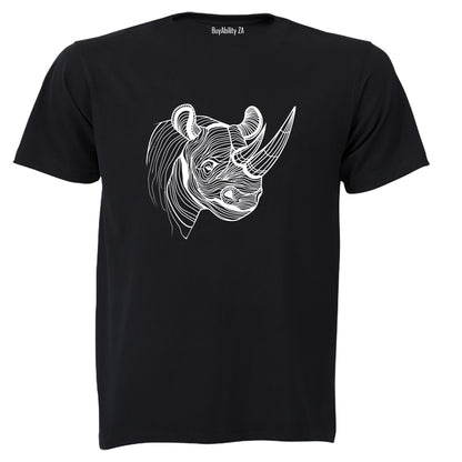 Rhino Illustration - Adults - T-Shirt