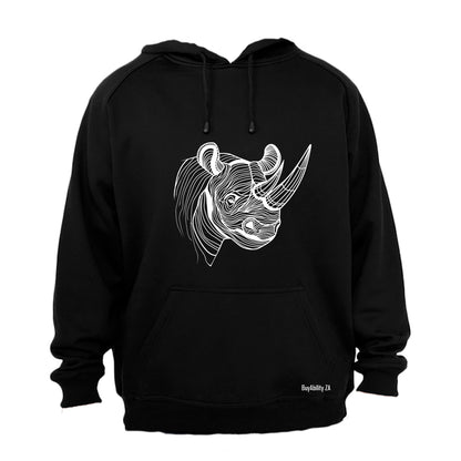 Rhino Illustration - Hoodie