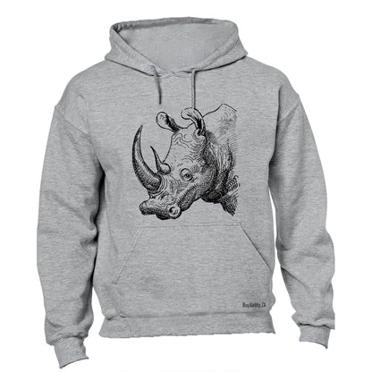 Rhino Sketch - Hoodie