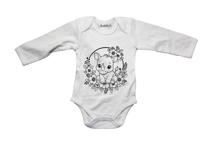 Rhino Wreath - Baby Grow - BuyAbility South Africa