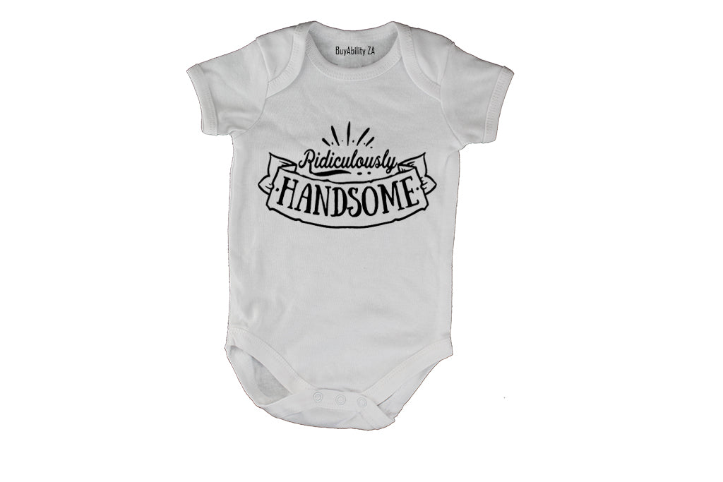 Ridiculously Handsome - Baby Grow - BuyAbility South Africa