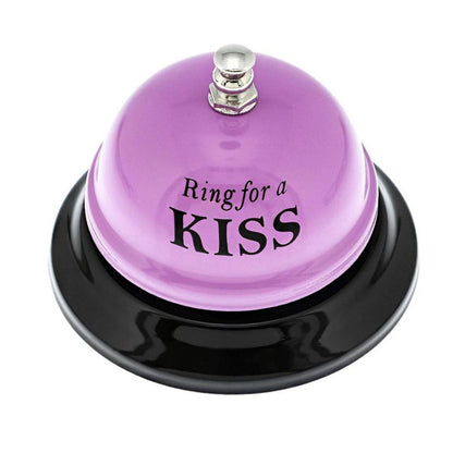 Ring For A Kiss - Novelty Desk Bell