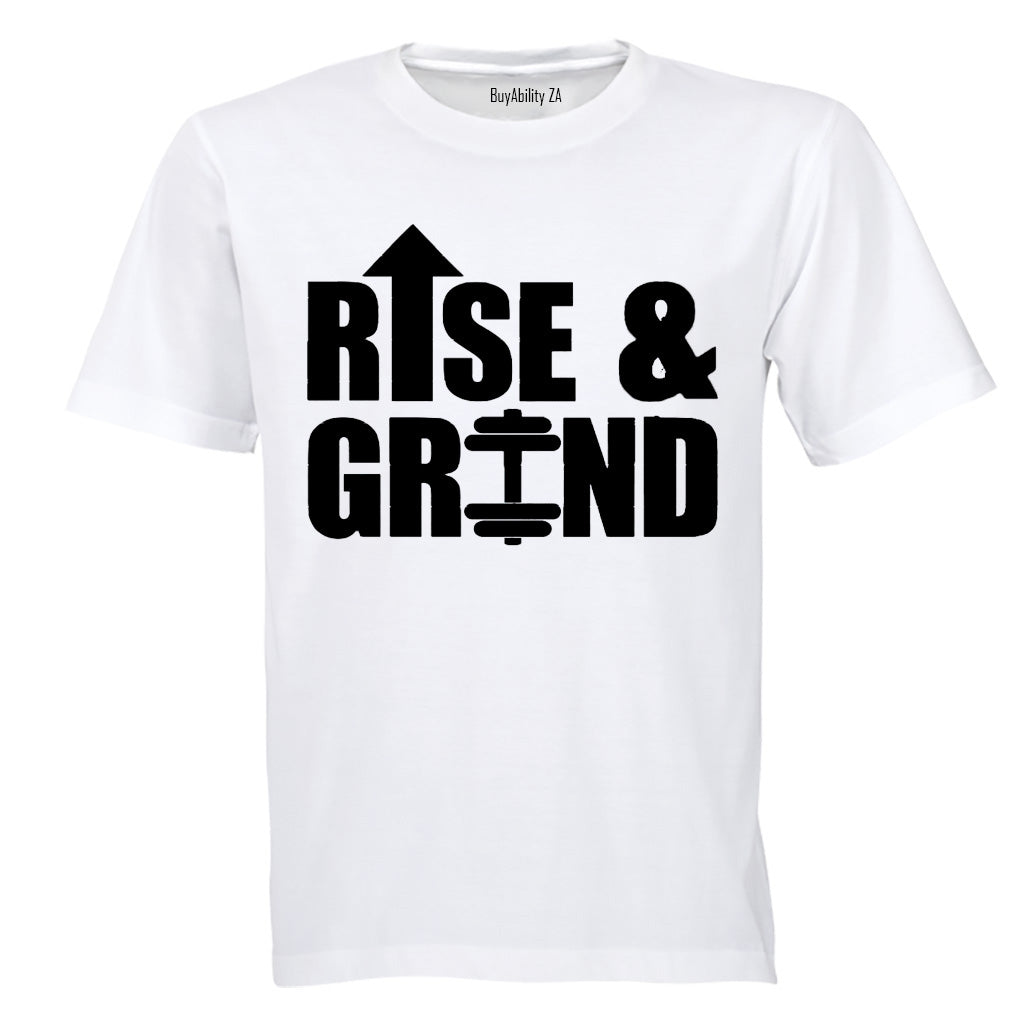 Rise & Grind - Adults - T-Shirt