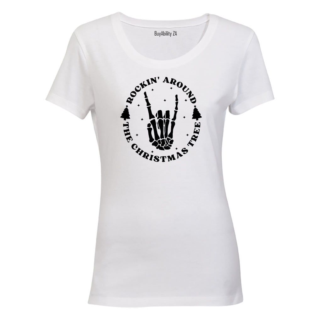 Rockin Around - Christmas - Ladies - T-Shirt