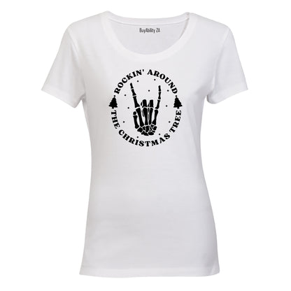Rockin Around - Christmas - Ladies - T-Shirt