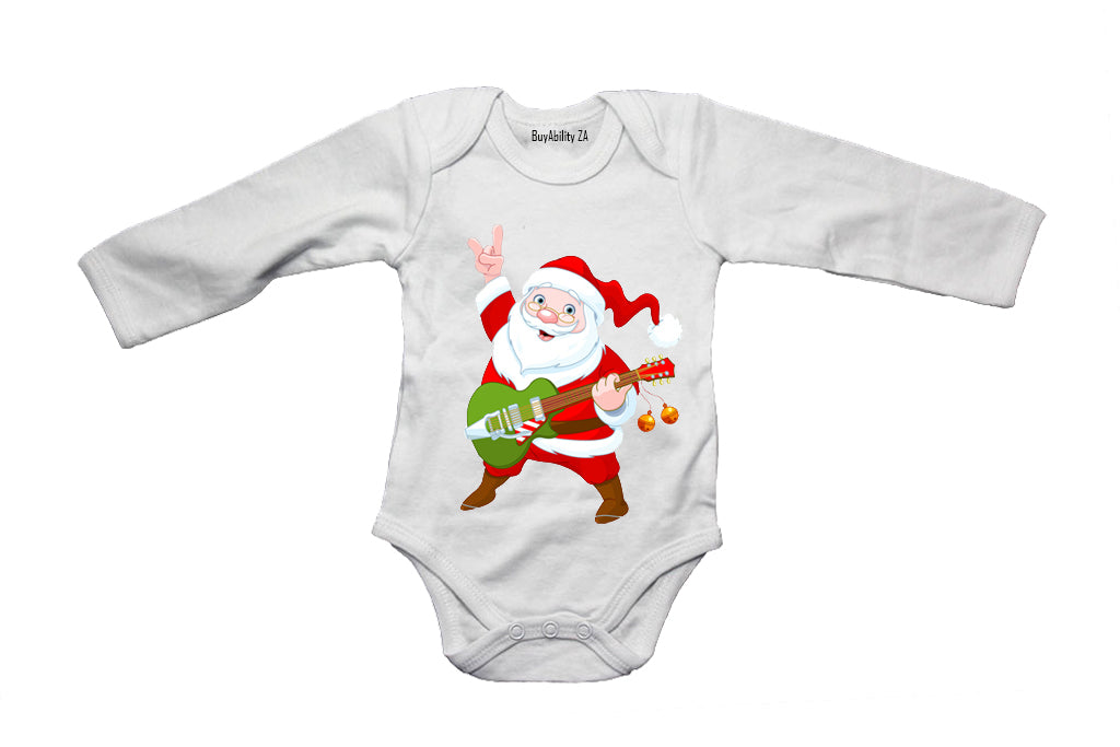 Rocking Santa - Christmas - Baby Grow
