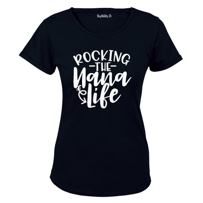 Rocking the Nana Life - Ladies - T-Shirt - BuyAbility