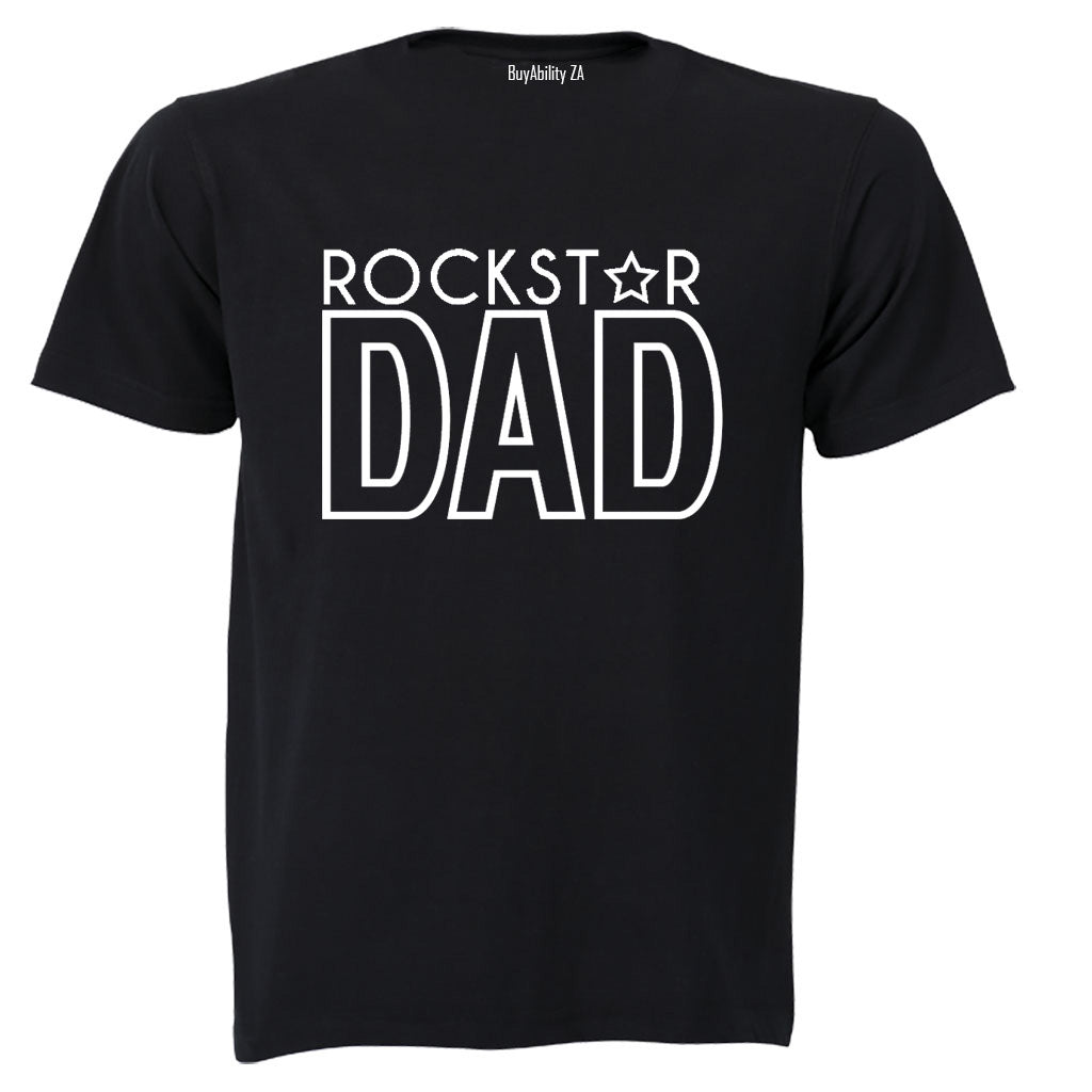 Rockstar Dad - Adults - T-Shirt
