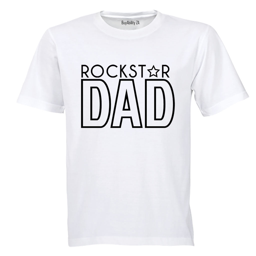 Rockstar Dad - Adults - T-Shirt