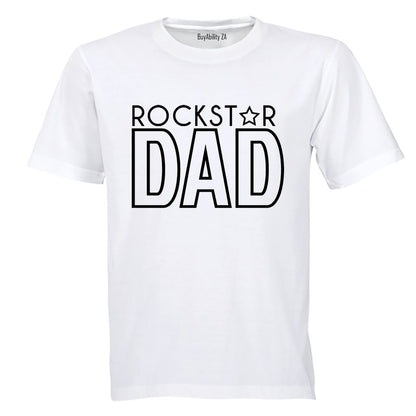 Rockstar Dad - Adults - T-Shirt