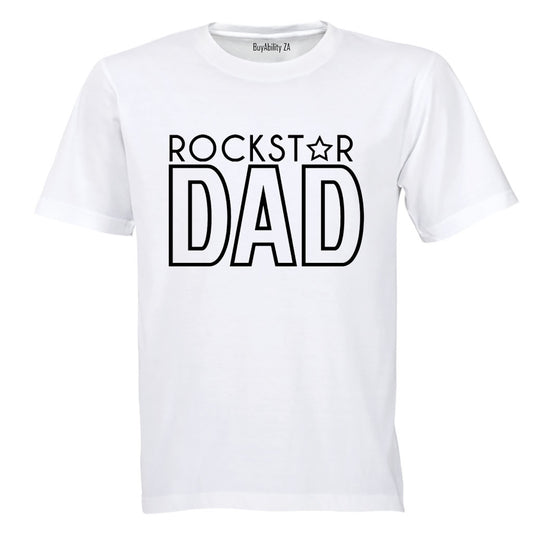 Rockstar Dad - Adults - T-Shirt