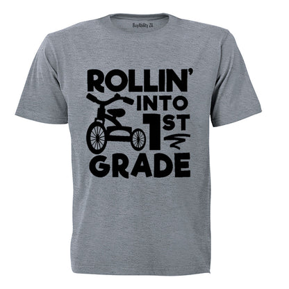 Rollin' Into 1st Grade - Kids T-Shirt