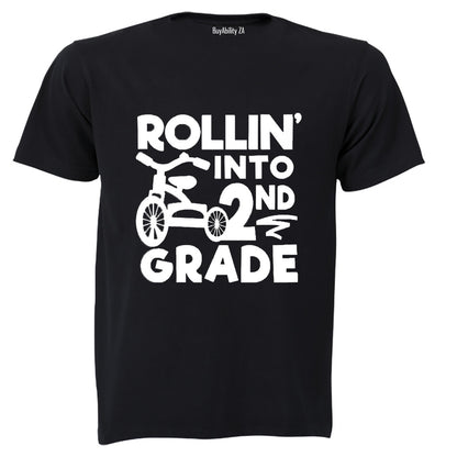 Rollin' Into 2nd Grade - Kids T-Shirt