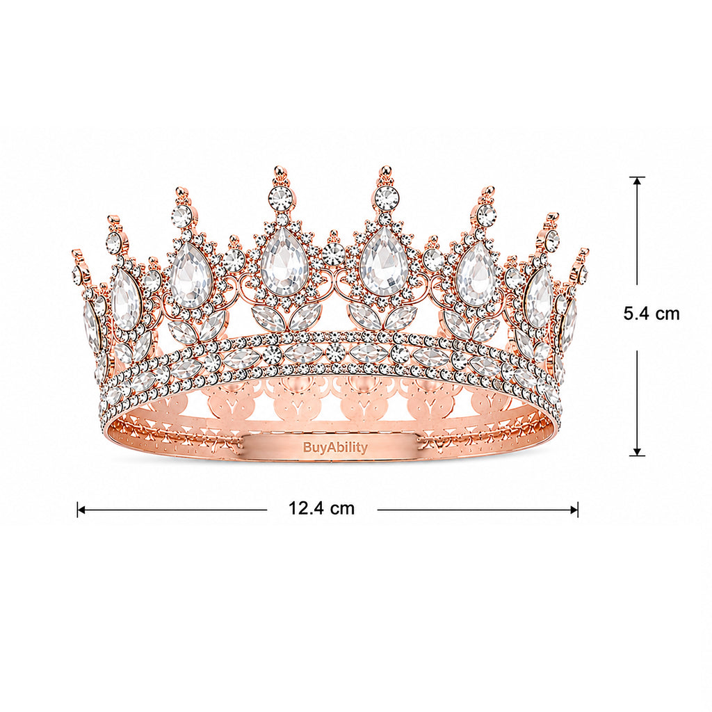 Birthday Girl Rose Gold Tiara & Sash Set