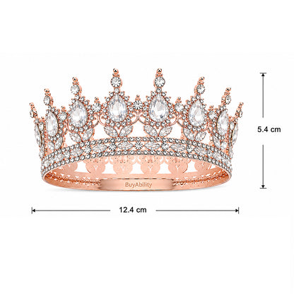 Birthday Girl Rose Gold Tiara & Sash Set