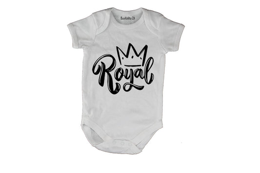 Royal - Graffiti Design - Baby Grow