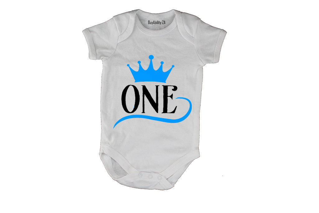 Royal One - Blue - Baby Grow