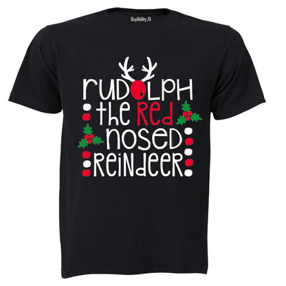 Rudolph the Red Nosed Reindeer - Christmas - Kids T-Shirt