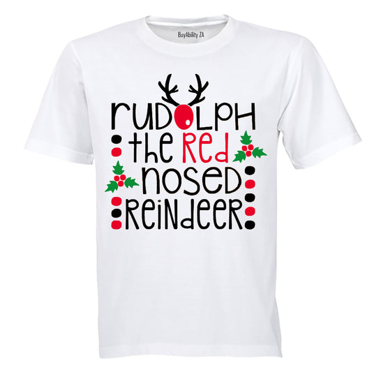 Rudolph the Red Nosed Reindeer - Christmas - Kids T-Shirt